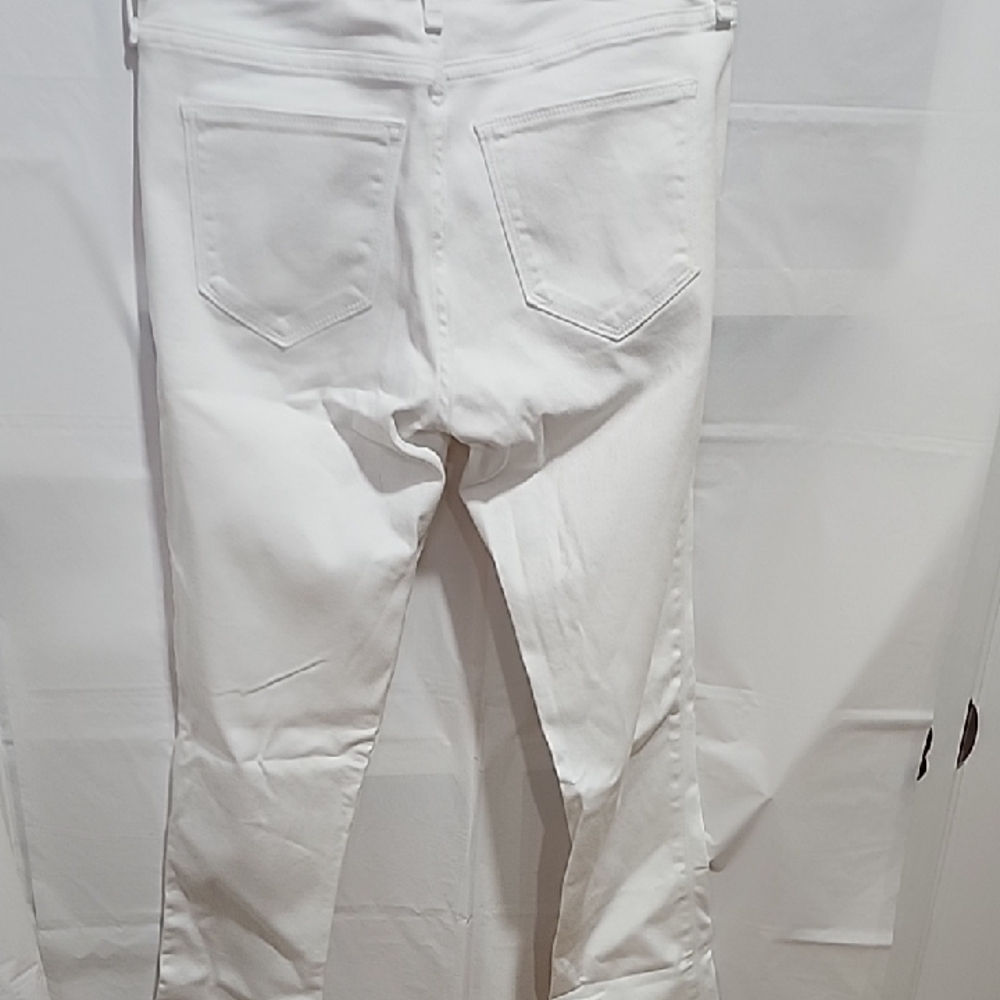 Abercrombie & Fitch White Mid-Rise Jean Leggings - Picture 5 of 5